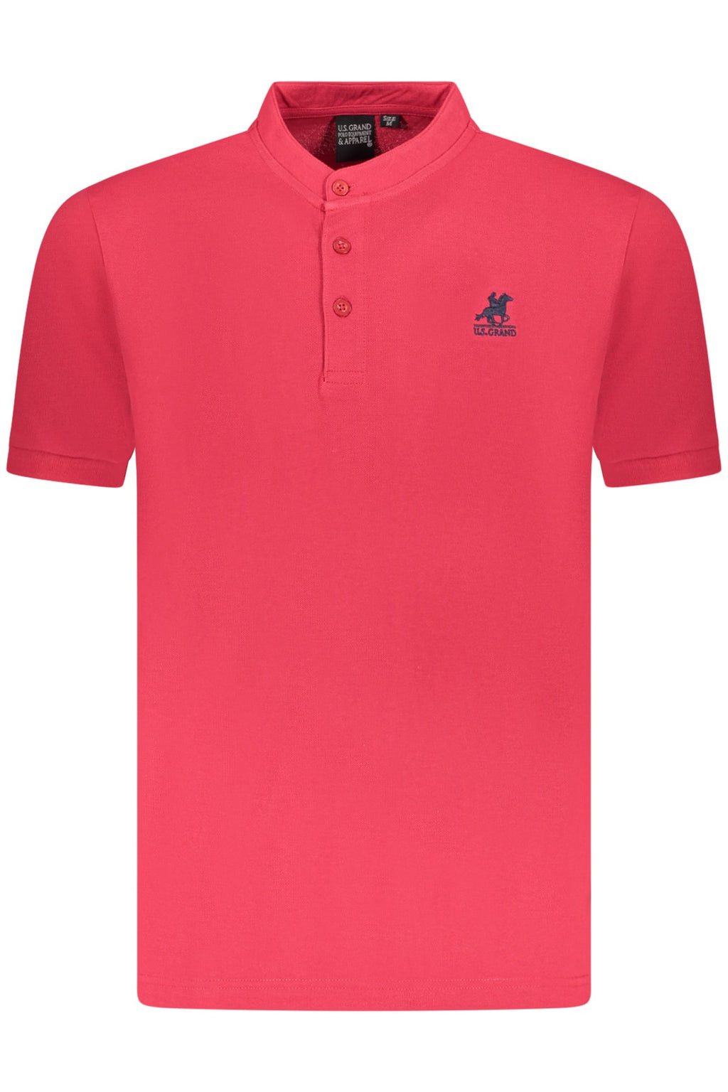 US GRAND MEN'S SHORT-SLEEVE POLO SHIRT RED