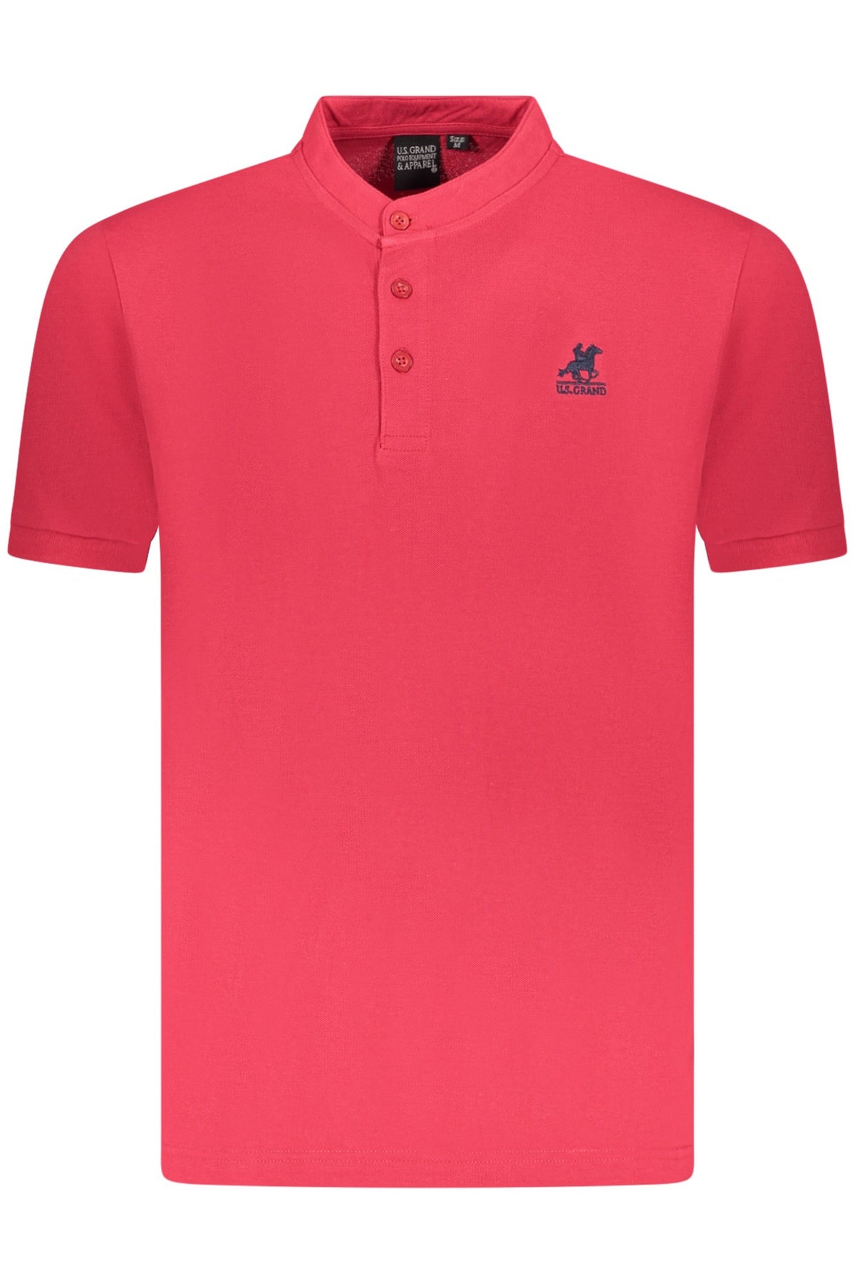 US GRAND MEN'S SHORT-SLEEVE POLO SHIRT RED