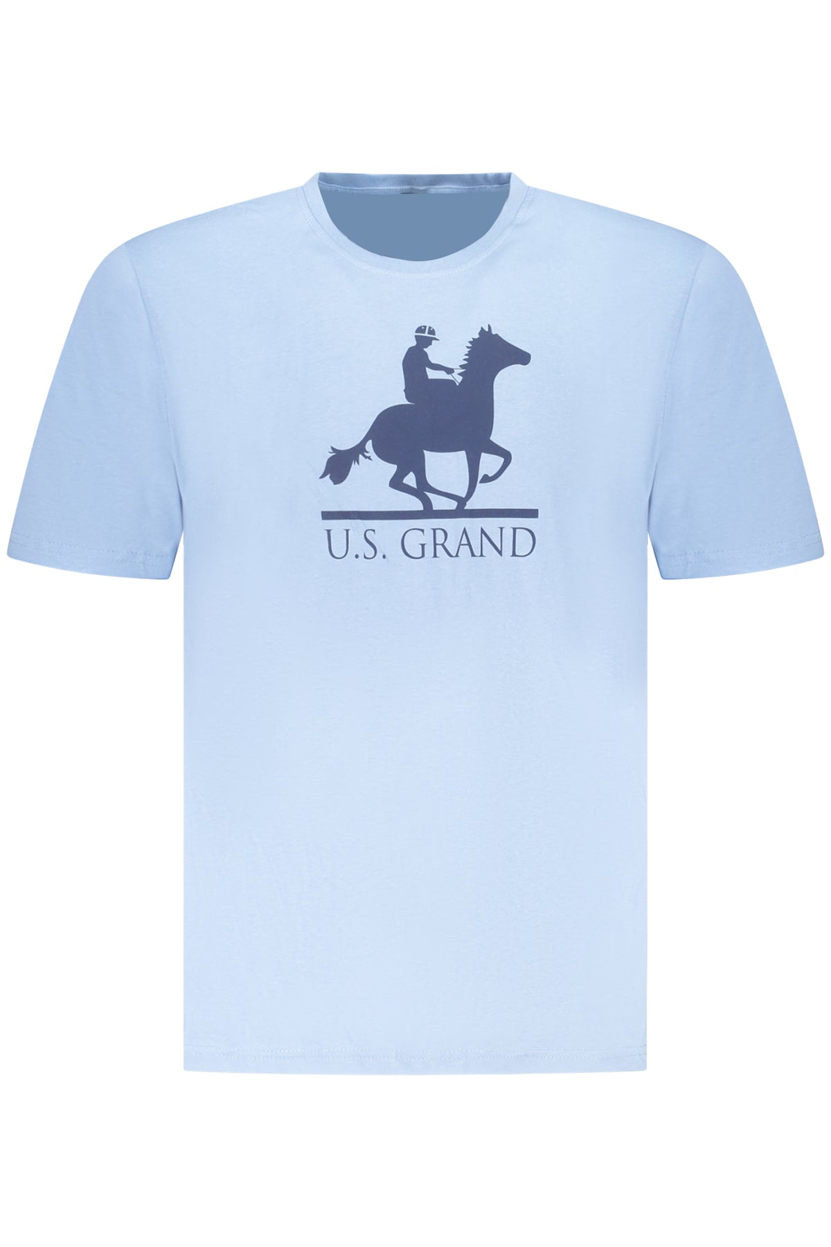 US GRAND MEN'S SHORT-SLEEVE T-SHIRT BLUE
