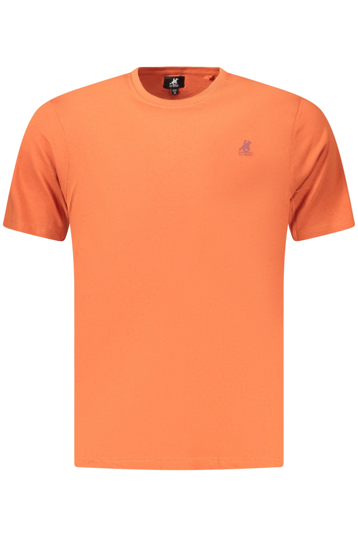 U.S. GRAND Us Grand Men's Short-sleeve T-shirt Orange AU03182LONNY