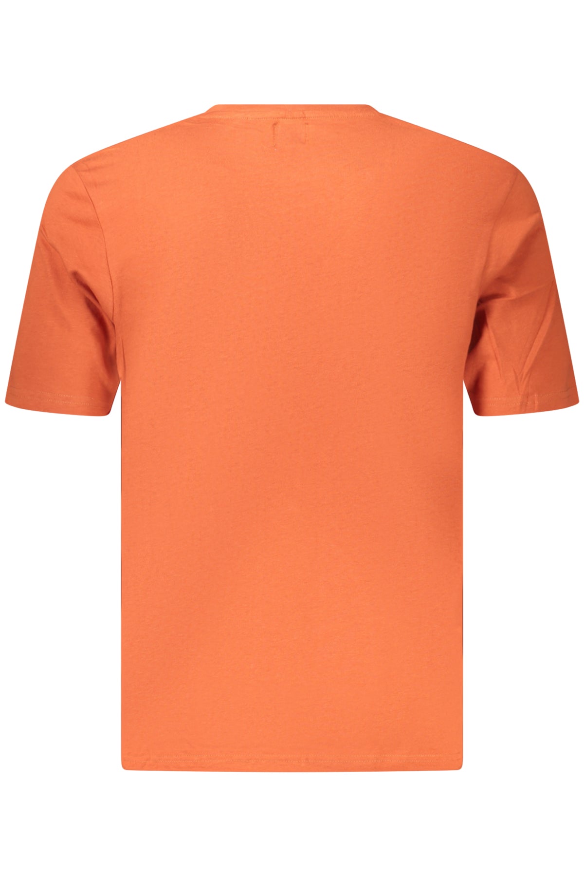 U.S. GRAND Us Grand Men's Short-sleeve T-shirt Orange AU03183ADRIEL