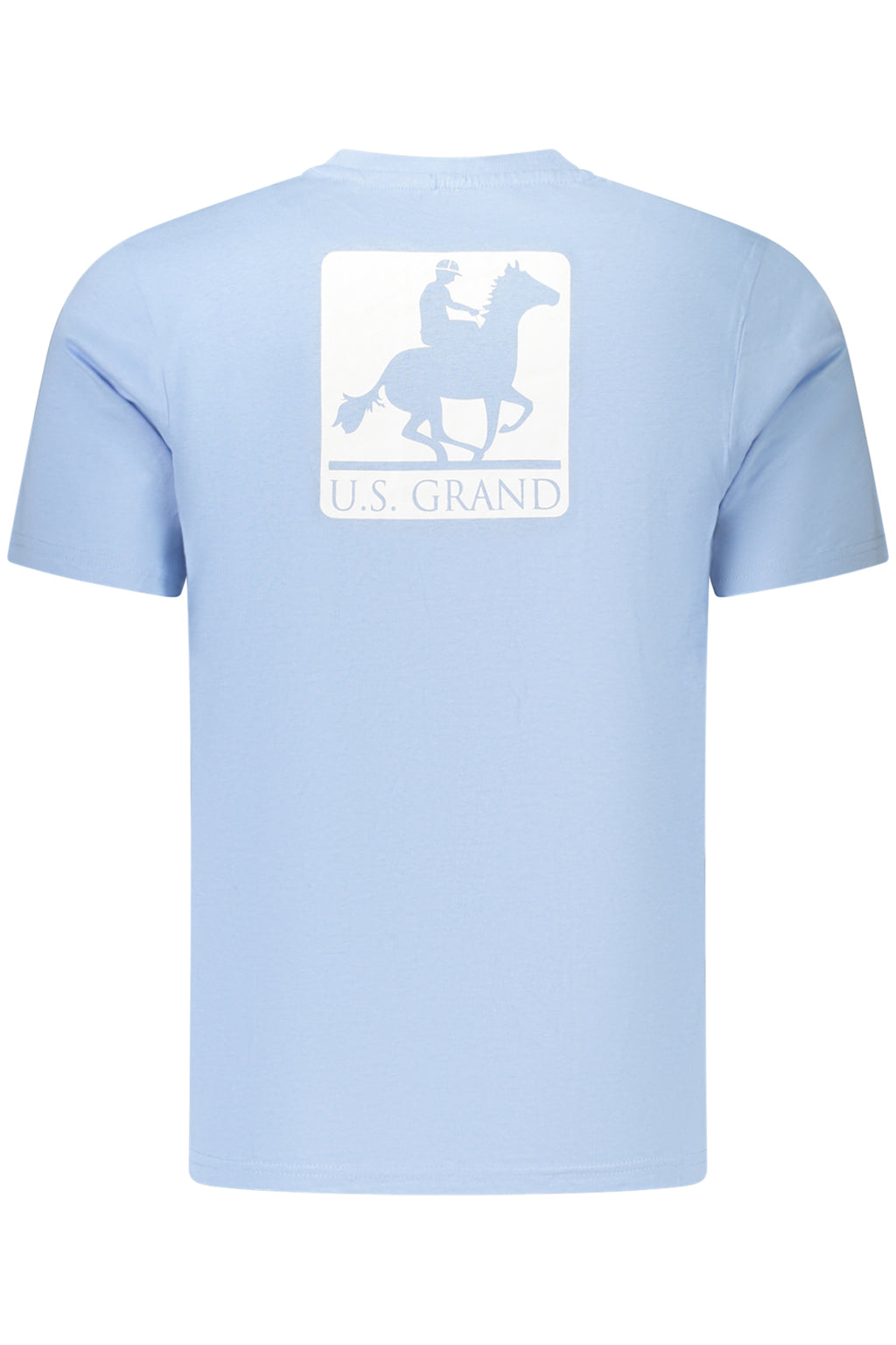 US GRAND MEN'S SHORT-SLEEVE T-SHIRT BLUE