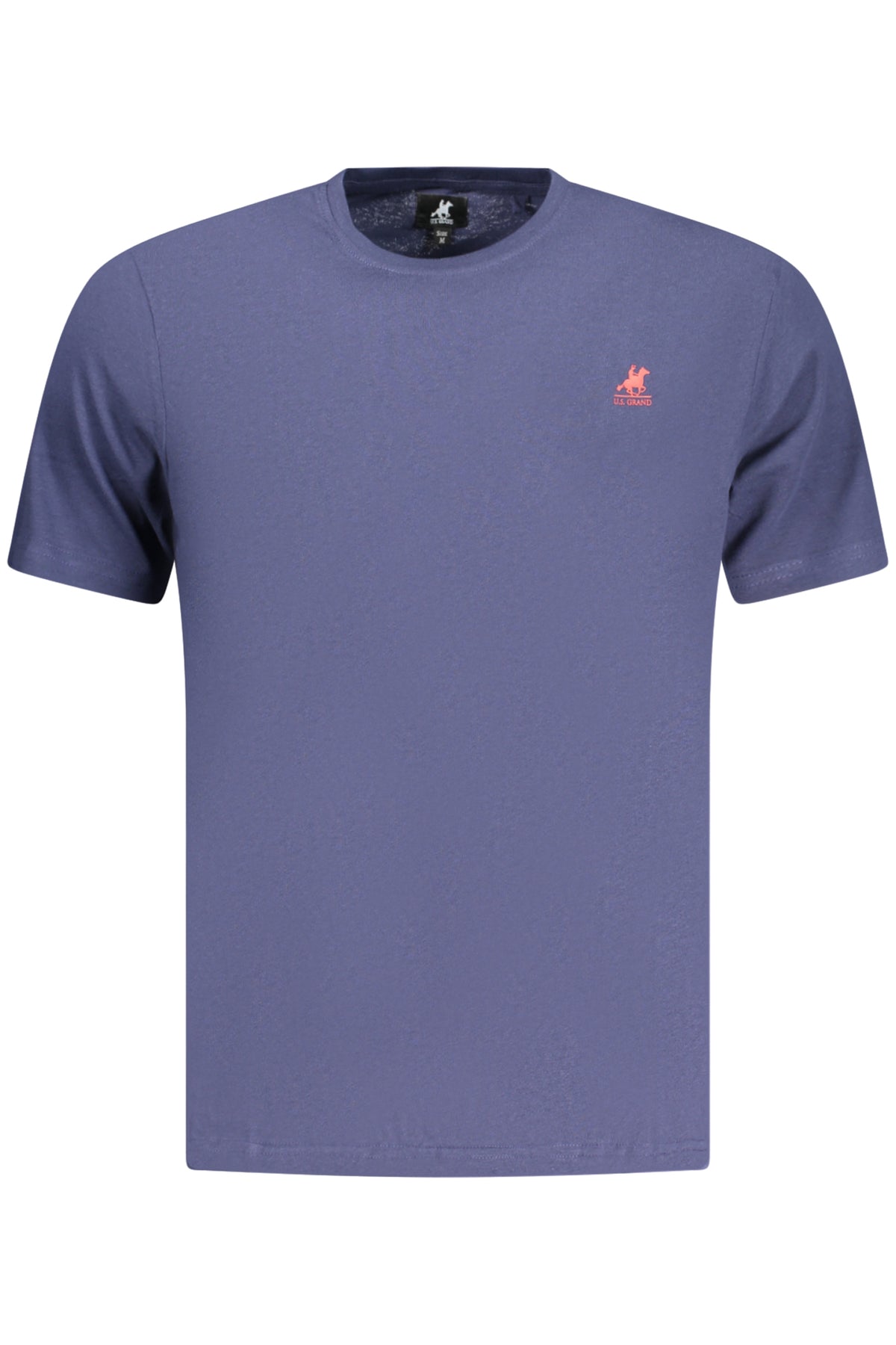U.S. GRAND Us Grand Men's Short-sleeve T-shirt Blue AU03182LONNY