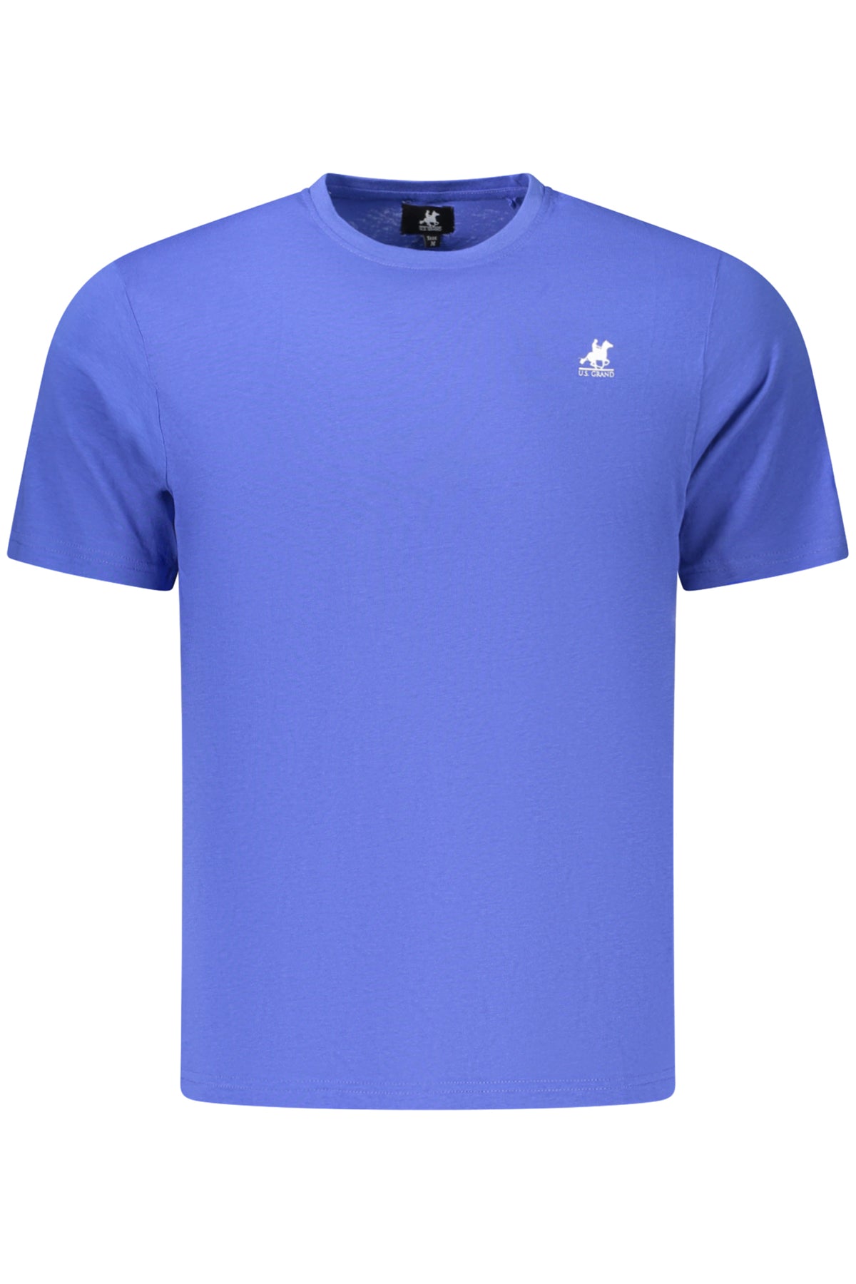 U.S. GRAND Us Grand Men's Short-sleeve T-shirt Blue AU03194BONZO