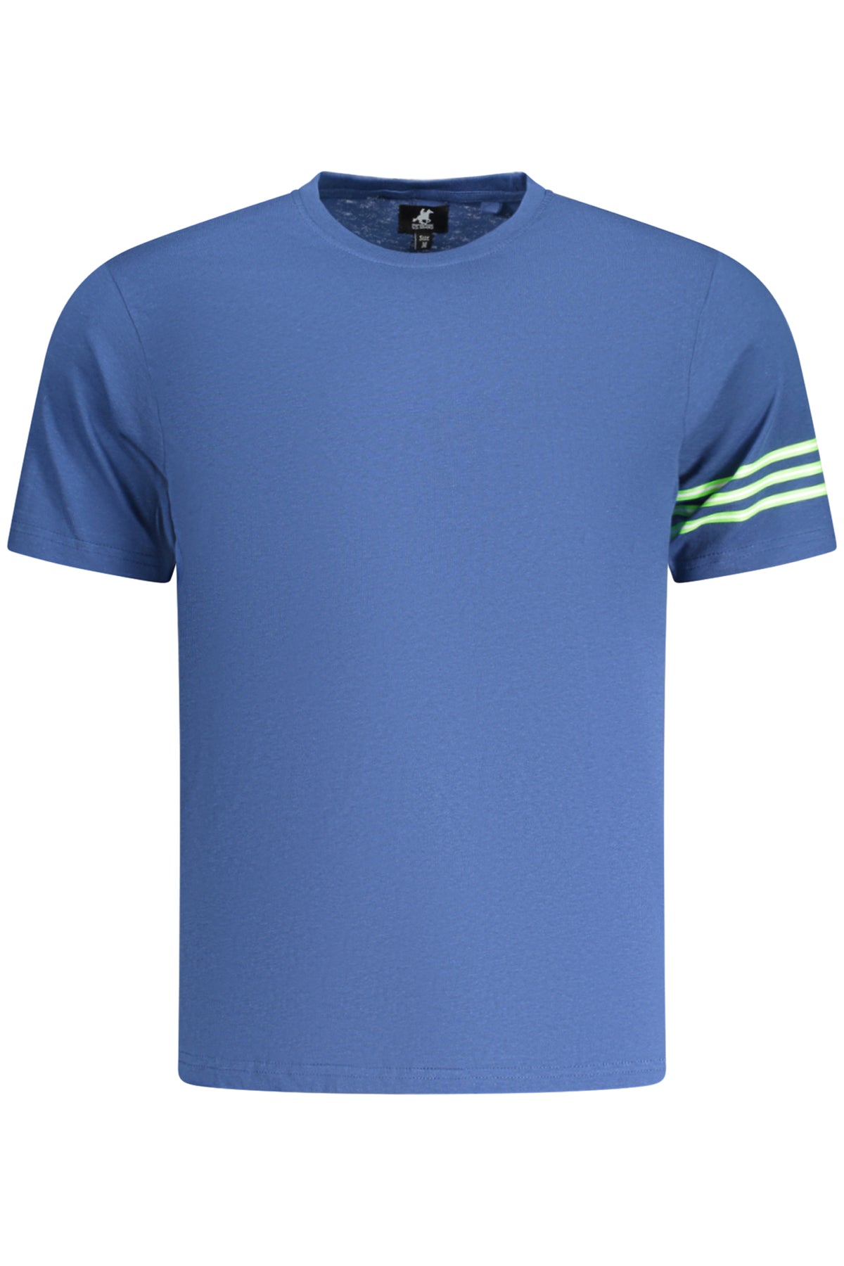 U.S. GRAND Us Grand Men's Short-sleeve T-shirt Blue AU03195KUTRIS