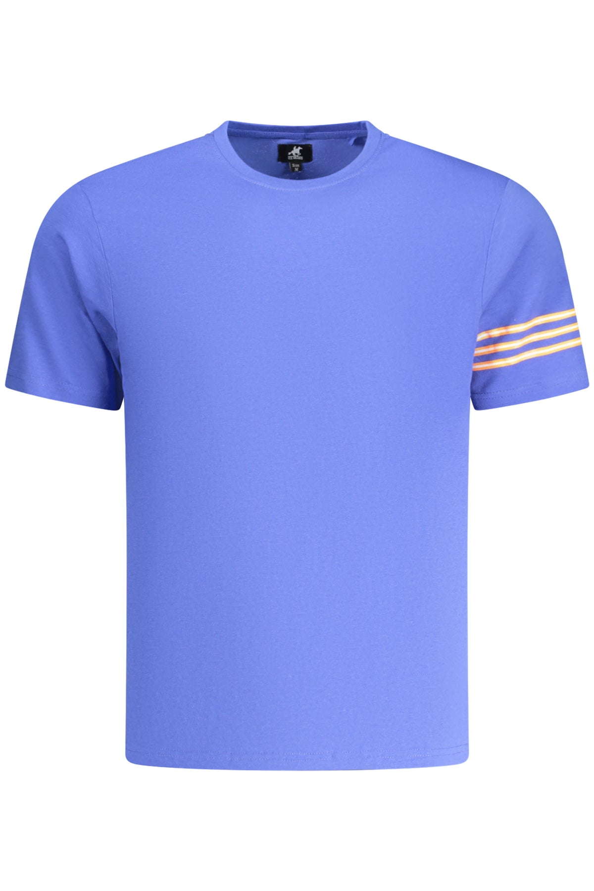 U.S. GRAND Us Grand Men's Short-sleeve T-shirt Blue AU03195KUTRIS
