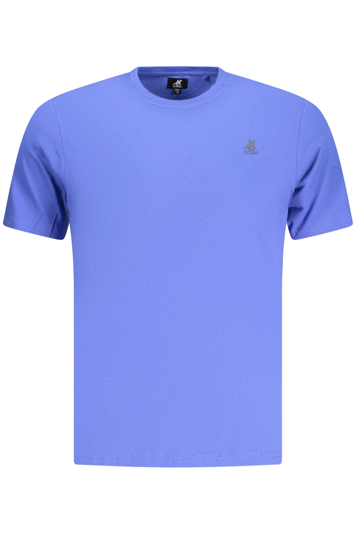 U.S. GRAND Us Grand Men's Short-sleeve T-shirt Blue AU03182LONNY