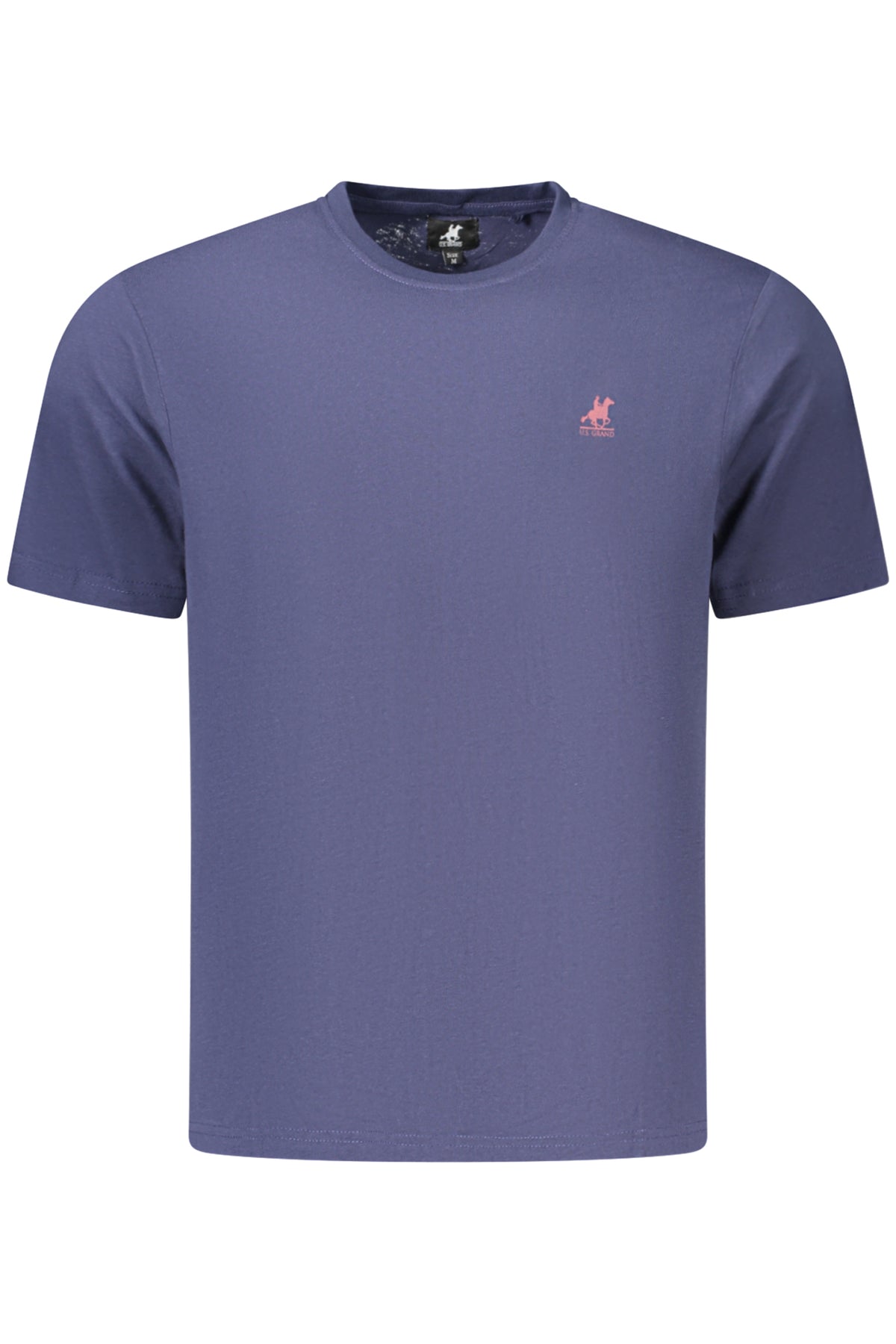 U.S. GRAND Us Grand Men's Short-sleeve T-shirt Blue AU03194BONZO
