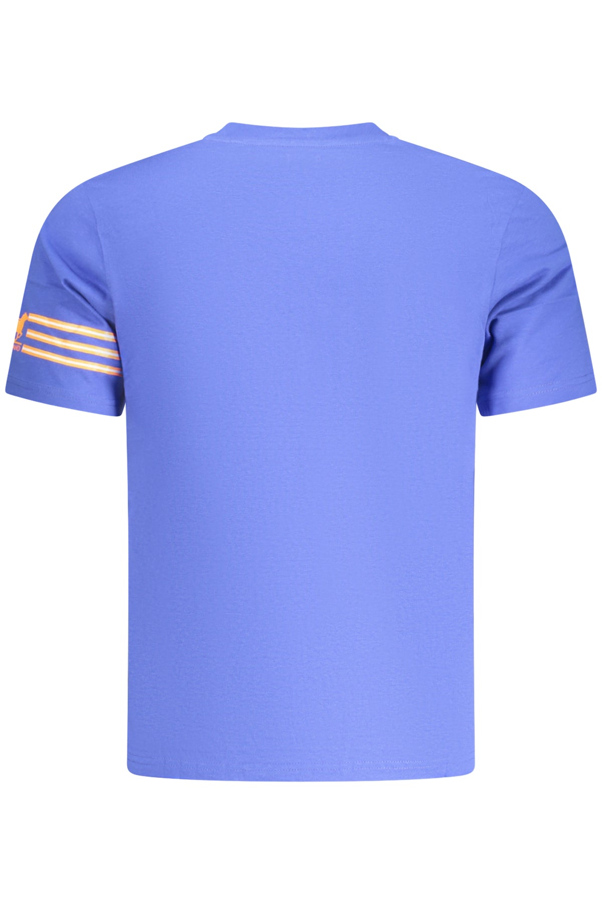 U.S. GRAND Us Grand Men's Short-sleeve T-shirt Blue AU03195KUTRIS