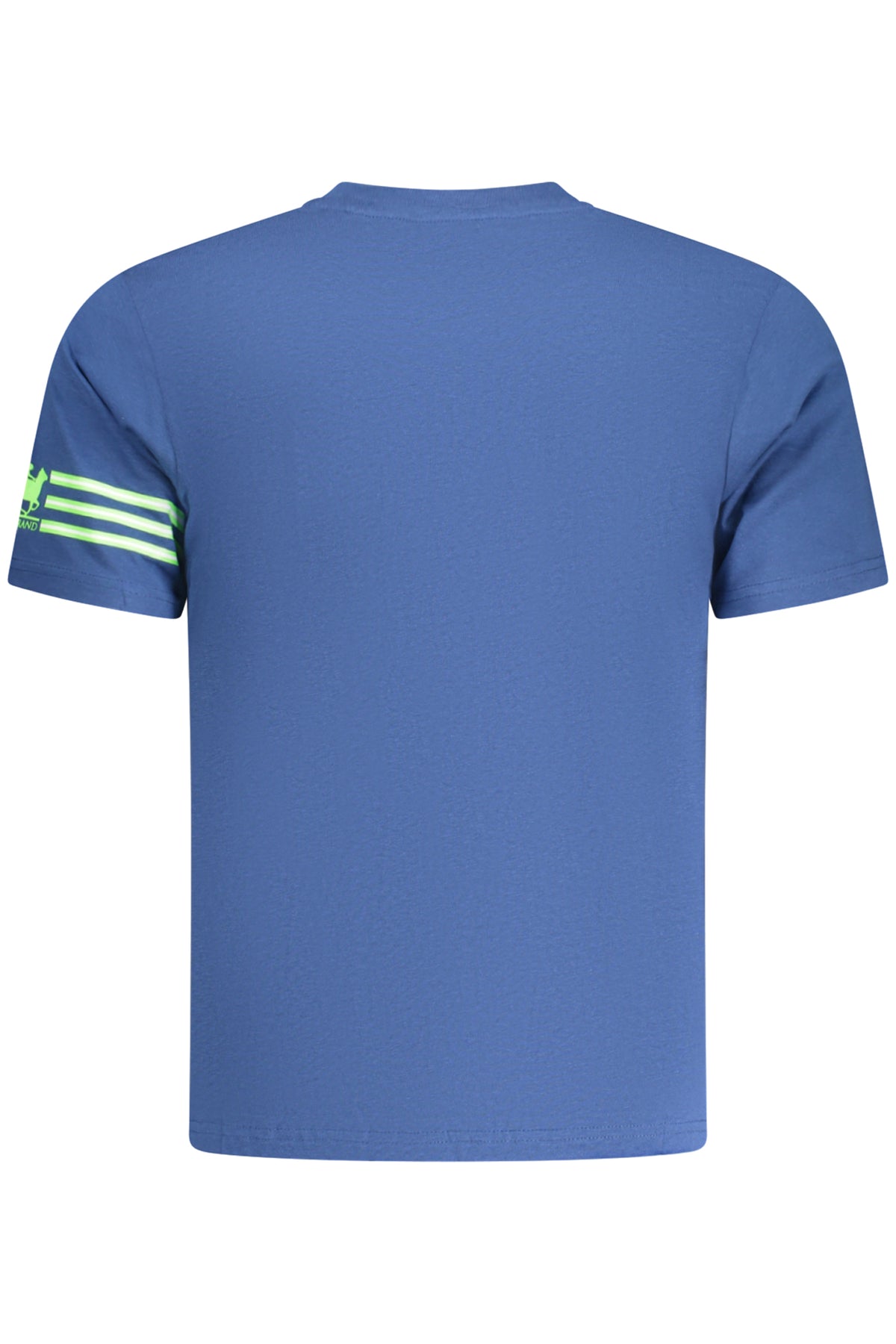 U.S. GRAND Us Grand Men's Short-sleeve T-shirt Blue AU03195KUTRIS