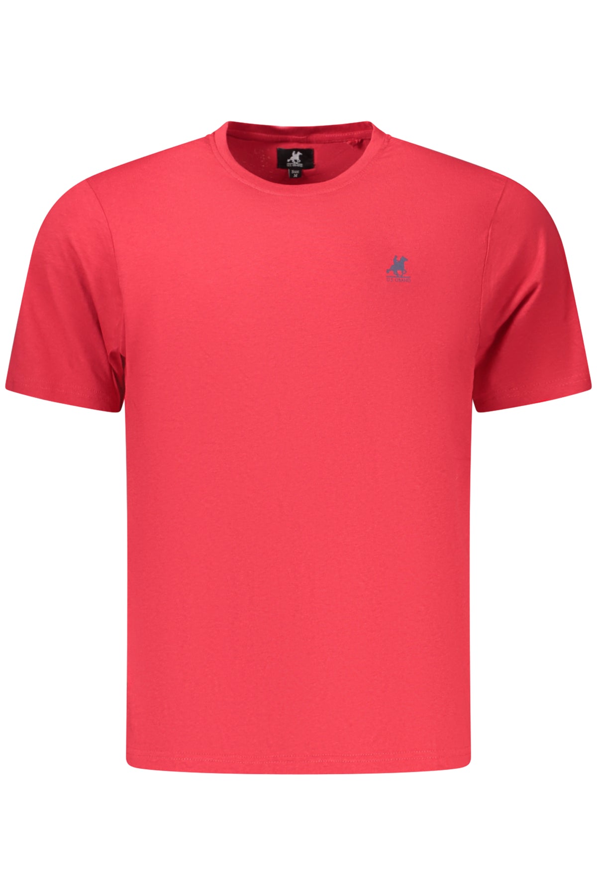 U.S. GRAND Us Grand Men's Short-sleeved Red T-shirt AU03194BONZO