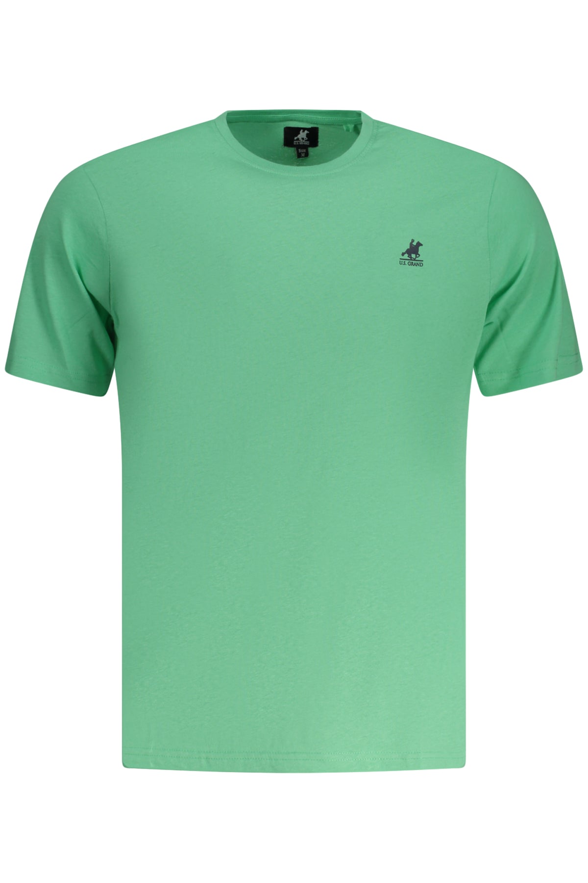 U.S. GRAND Us Grand Men's Short-sleeved Green T-shirt AU03182LONNY