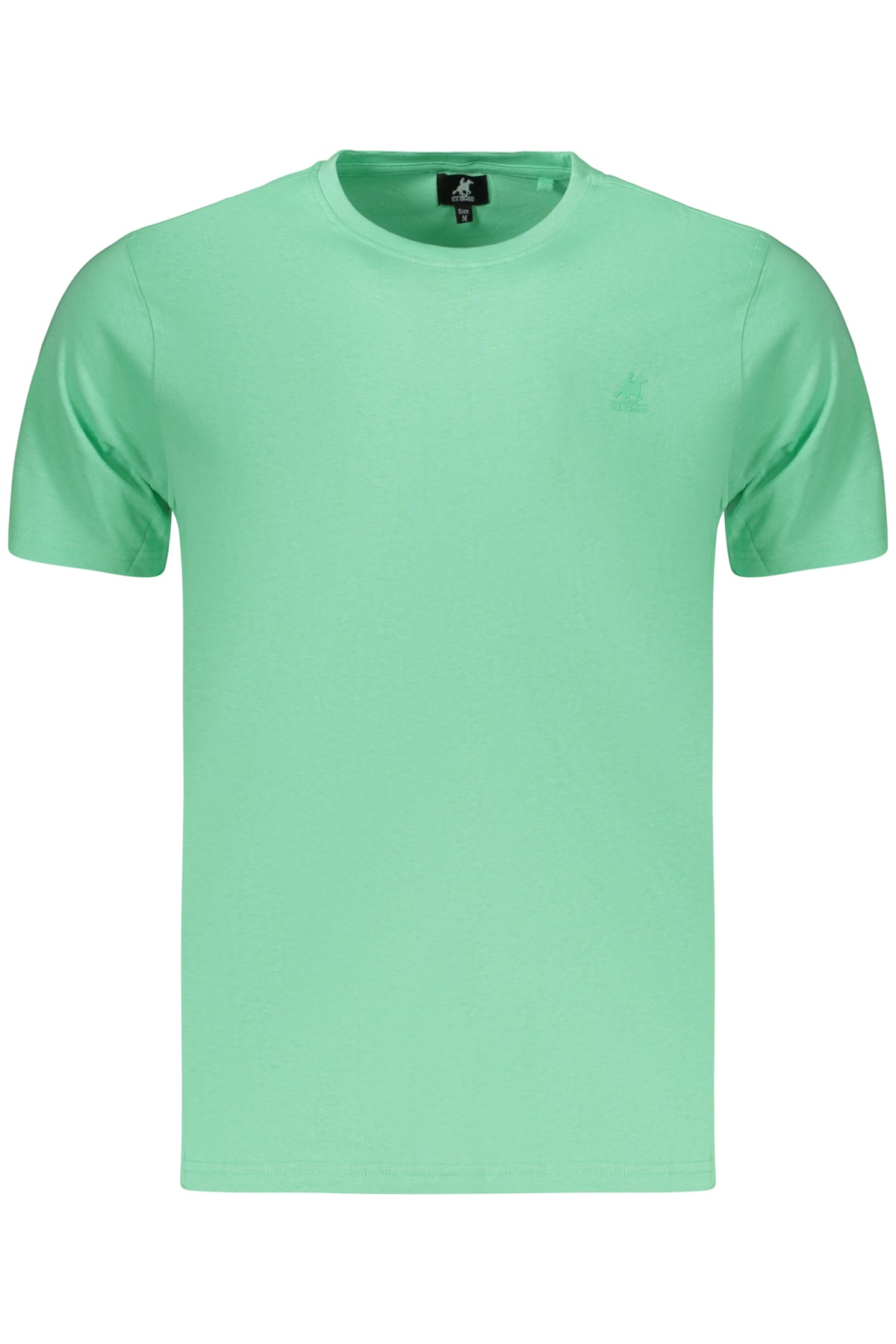 U.S. GRAND Us Grand Men's Short-sleeved Green T-shirt AU03183ADRIEL