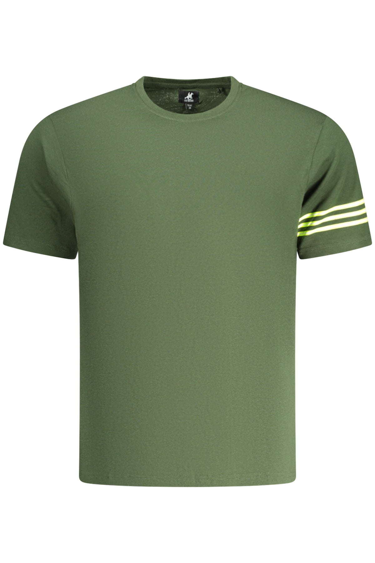 U.S. GRAND Us Grand Men's Short-sleeved Green T-shirt AU03195KUTRIS
