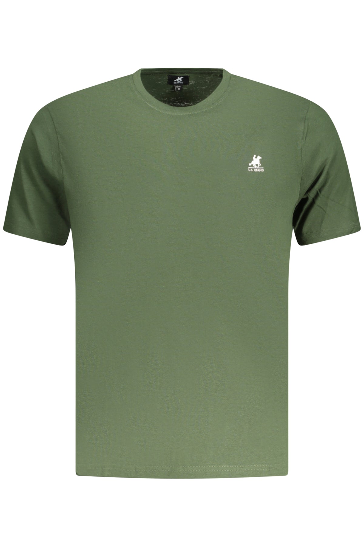 U.S. GRAND Us Grand Men's Short-sleeved Green T-shirt AU03182LONNY