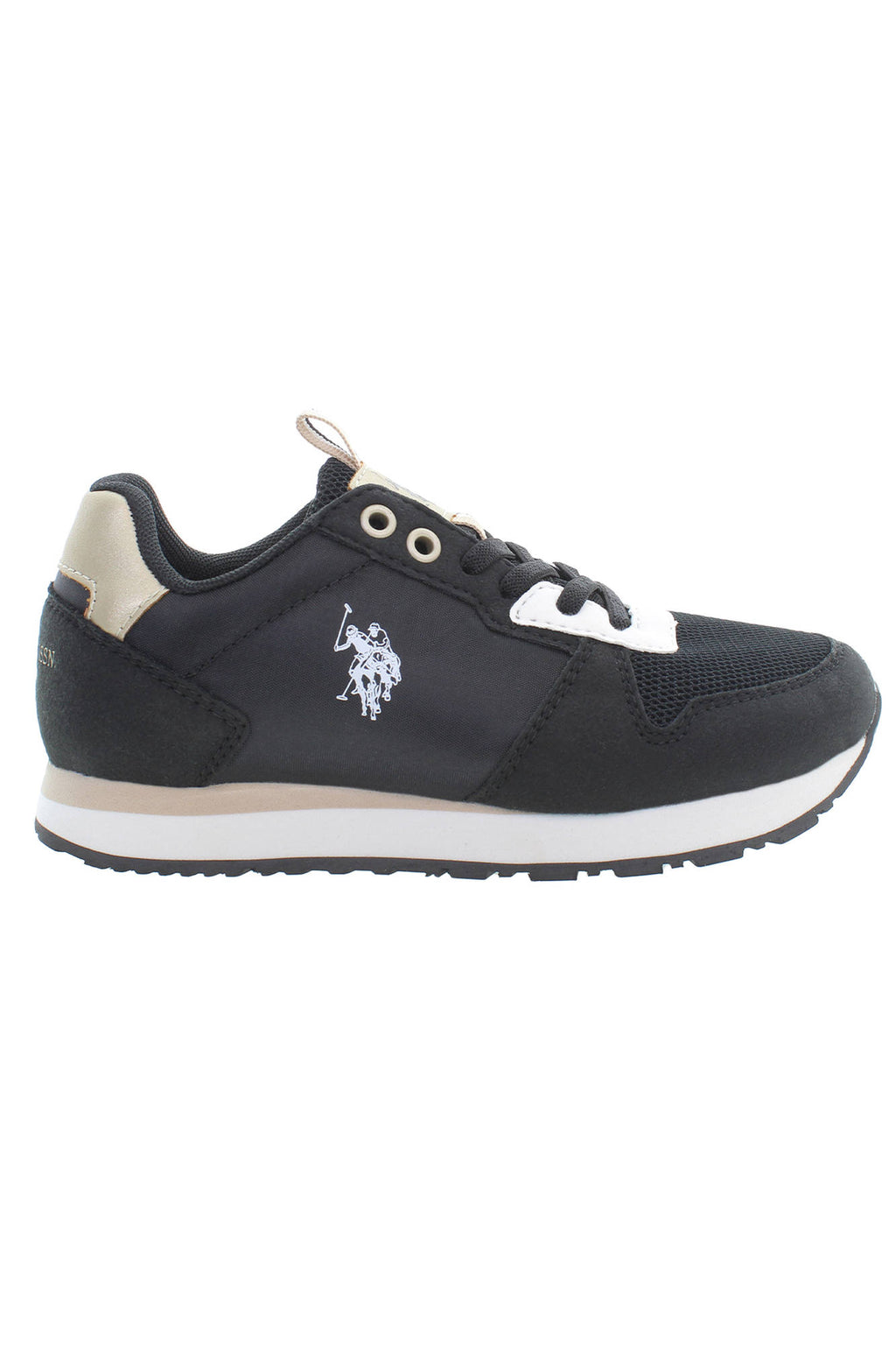 US POLO ASSN. CHILDREN'S BLACK SPORTS FOOTWEAR