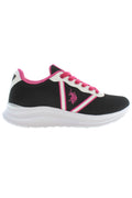 US POLO ASSN. WOMEN'S BLACK SPORTS FOOTWEAR