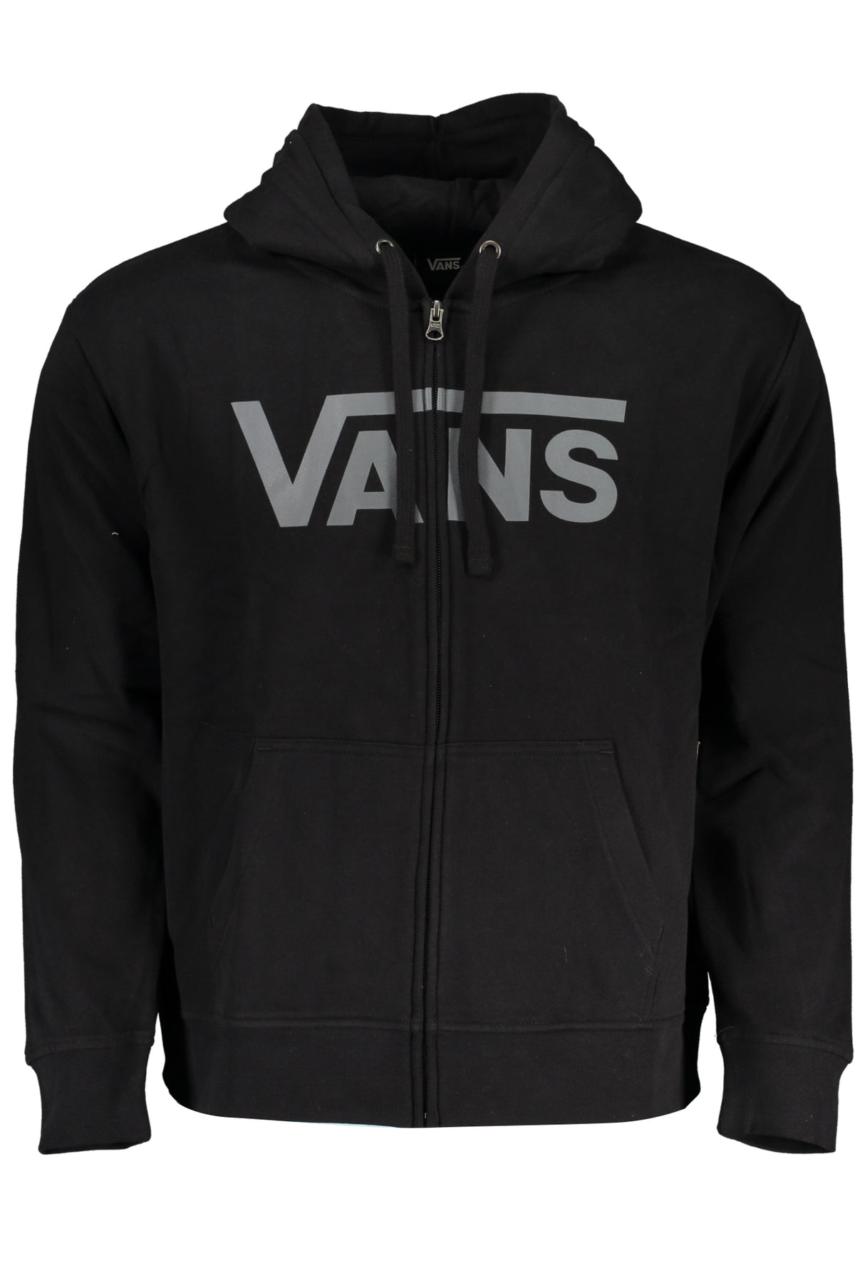 VANS MEN'S BLACK ZIP SWEATSHIRT