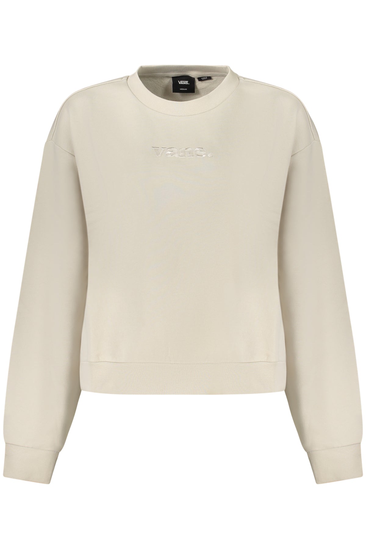 VANS WOMEN'S ZIP-UP SWEATSHIRT IN BEIGE