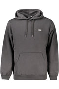 VANS MEN'S BLACK ZIP-UP SWEATSHIRT